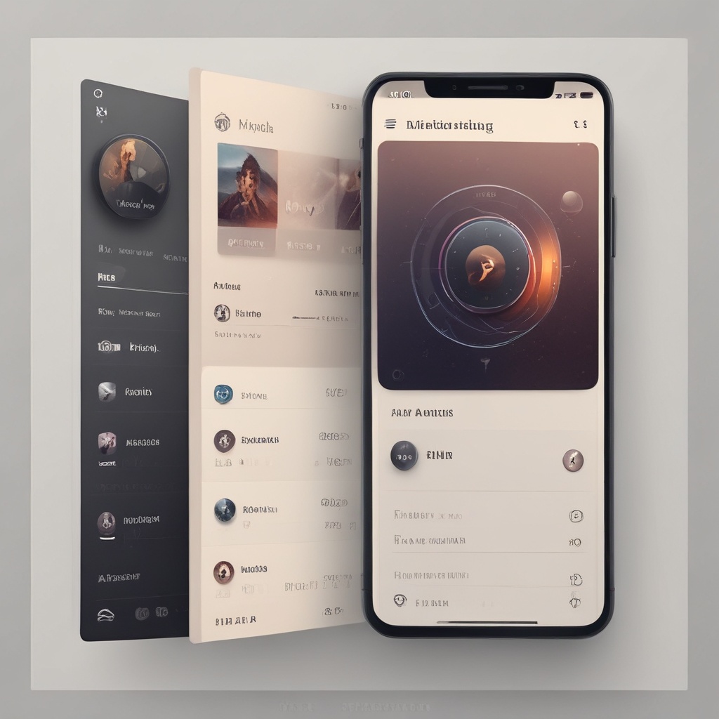 Music player interface